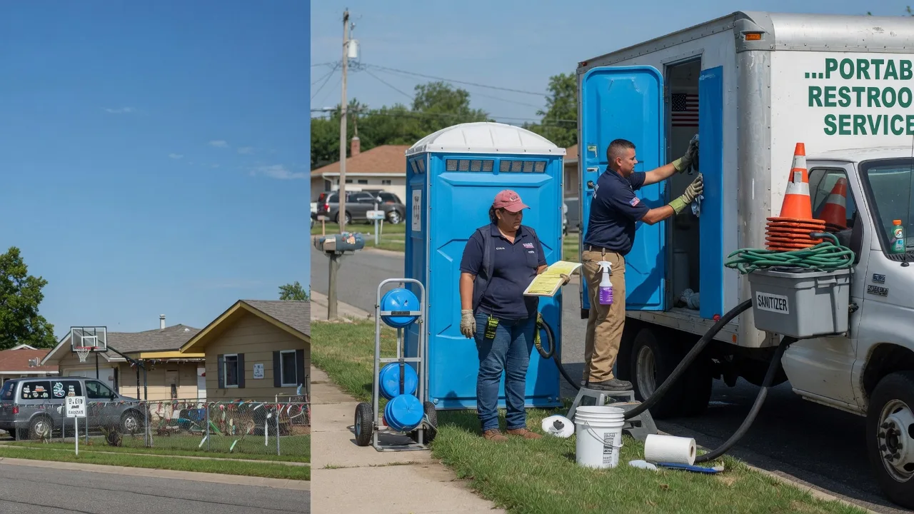 Portable Toilet Rental in Hyde, PA near me